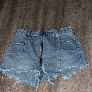 Fashionnova women’s jeans shorts size 7